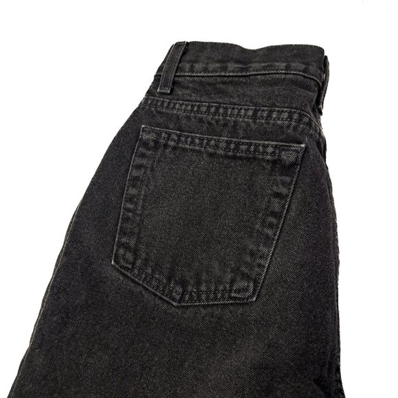 Women's Black Relaxed Fit Jeans - Picture 3 of 4